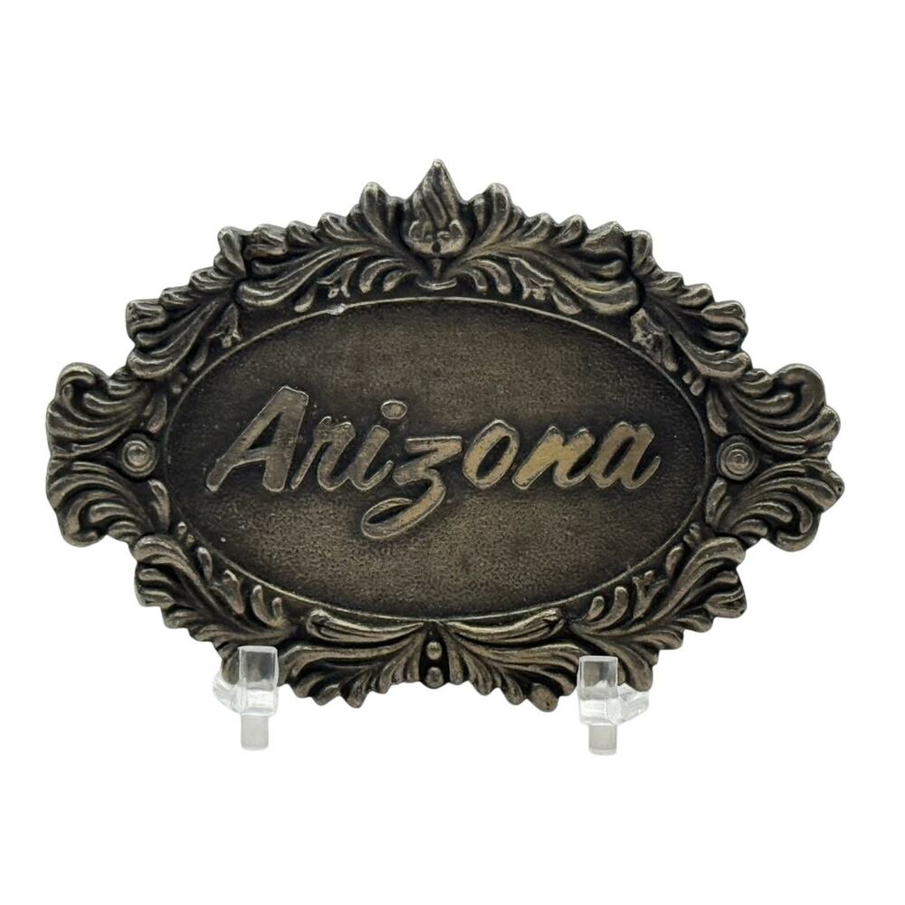 Siskiyou Buckle Co. Arizona State Souvenir State Souvenir Belt Buckle